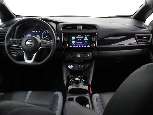 Nissan LEAF Tekna 39 kWh | Parkeercamra 360° | Bose | Leder | Navigatie |