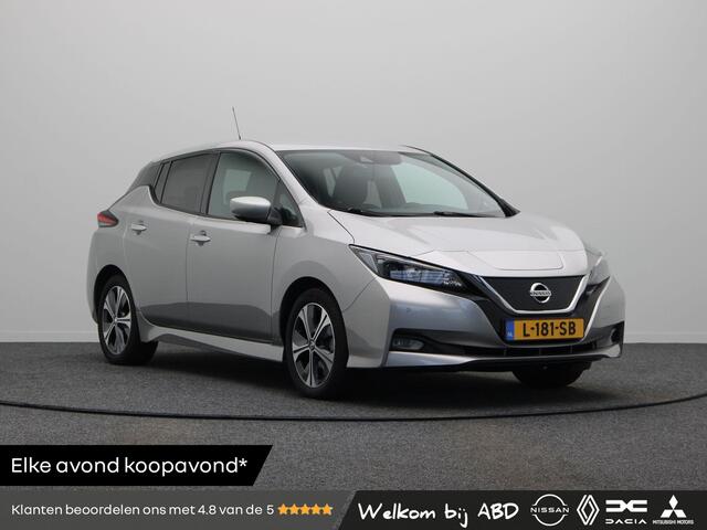 Nissan LEAF N-Connecta 40 kWh | Accu score 92% | Trekhaak | Dealer onderhouden | Stoel- en stuurwielverwarming | Achterbankverwarming |