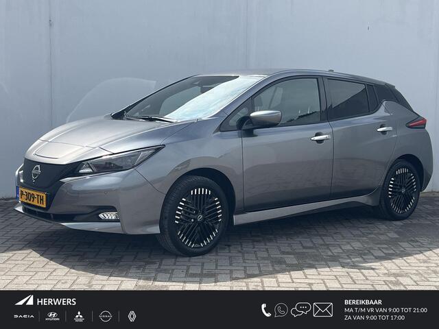 Nissan LEAF e+ Tekna 62 kWh Automaat / Bose Premium Audio / Trekhaak / Snel Lader / 360 Graden Camera / SOH 93,35% / Achteruitrijcamera / Stuurwielverwarming / Stoelverwarming voor & achter / Adaptief Cruise Control / Apple Carplay & Android Auto / Climate Control / 