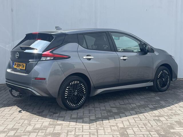 Nissan LEAF e+ Tekna 62 kWh Automaat / Bose Premium Audio / Trekhaak / Snel Lader / 360 Graden Camera / SOH 93,35% / Achteruitrijcamera / Stuurwielverwarming / Stoelverwarming voor & achter / Adaptief Cruise Control / Apple Carplay & Android Auto / Climate Control / 
