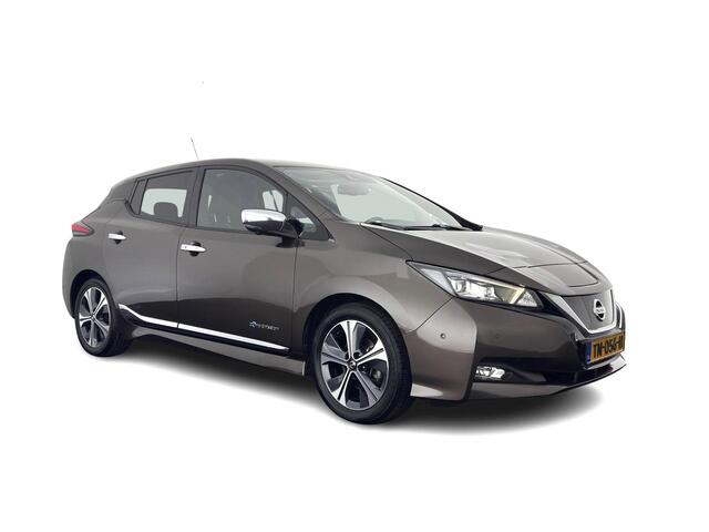 Nissan LEAF Tekna 40 kWh { SOH-92% } (INCL-BTW ) *LUXURY-LEATHER | FULL-LED | KEYLESS | NAVI-FULLMAP | BLIND-SPOT | DAB+ | HEATED-COMFORTSEATS | DIGI-COCKPIT | PRIVACY-GLASS | TOPVIEW-CAMERA | 17"ALU*