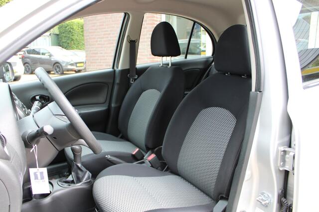 Nissan MICRA 1.2 Acenta Airco, Bluetooth, Elektr. ramen V, Boordcomputer, Central deurvergrendeling, Ledere versnellingspook