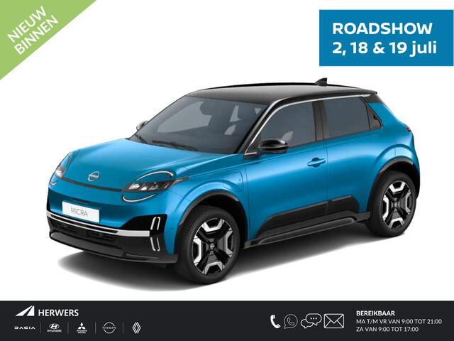 Nissan MICRA ADVANCE - Launch Edition 52 kWh **Nu te pre-orderen bij Herwers**