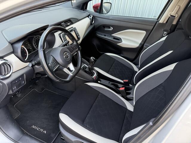 Nissan MICRA 0.9 IG-T N-Connecta N-Line, 64Dkm.NAP, Clima, Navi, PDC & Cam, CMS-LM, z.g.a.n. APK - Inruil Mogelijk -