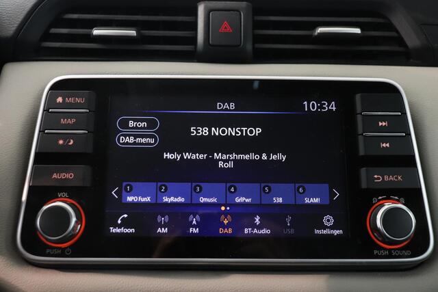 Nissan MICRA 1.0 IG-T Acenta | Airco | Cruise control | AppleCarplay AndroidAuto navigatie | DAB+ | Bluetooth |
