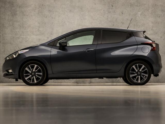 Nissan MICRA 0.9 IG-T N-Connecta Sport (NAVIGATIE, CLIMATE, CAMERA, SPORTSTOELEN, PARKEERSENSOREN, GETINT GLAS, LM VELGEN, CRUISE, NIEUWE APK, NIEUWSTAAT)
