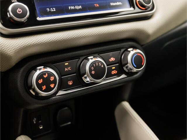Nissan MICRA 0.9 IG-T Acenta (APPLE CARPLAY, LM VELGEN, SPORTSTOELEN, CRUISE, ELEK PAKKET, NIEUWE APK, NIEUWSTAAT)