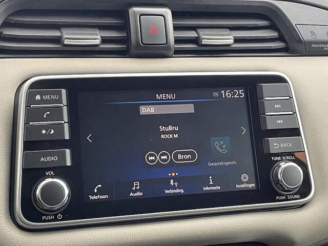 Nissan MICRA 1.0 IG-T Kiiro Automaat Navigatie ( via Apple Carplay ), Airco, Cruise Control, 17"Lm, Parkeersensoren achter,