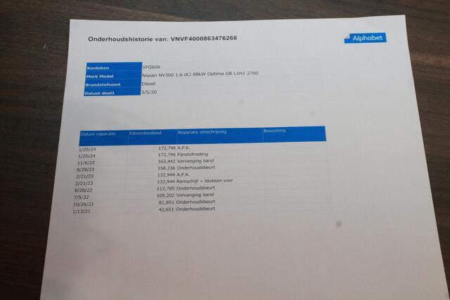 Nissan NV300 1.6 dCi 121PK EURO 6 - Airco - Navi - Cruise - ¤ 11.499,- Excl.