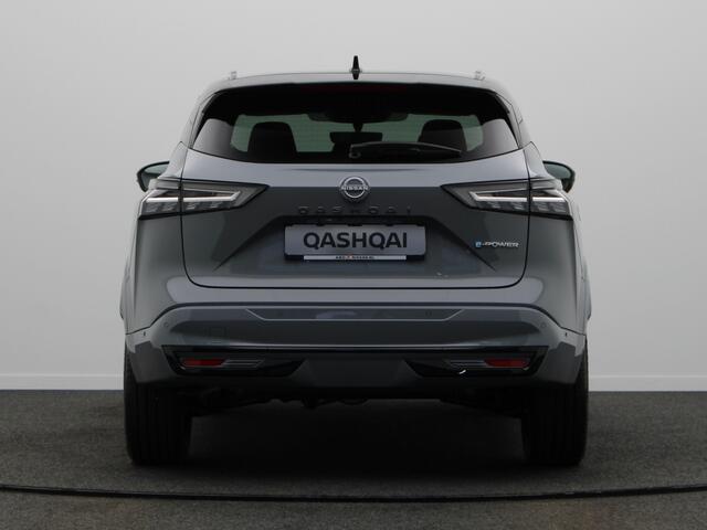 Nissan QASHQAI N-Design + Panoramisch glazen dak + Cold Pack e-Power | 12.3" TFT digitale cockpit | Audiosysteem met DAB, Apple Carplay & Android Auto, USB-aansluiting, stuurwielbediening en 6 luidsprekers | Blind Spot Warning & Intervention (BSW + BSI)