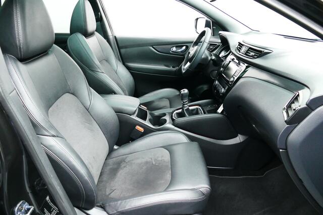 Nissan QASHQAI 1.3 DIG-T N-Tec. Leer/Alcantara, Panodak, 360 Camera, Led Koplampen, 18"LMV