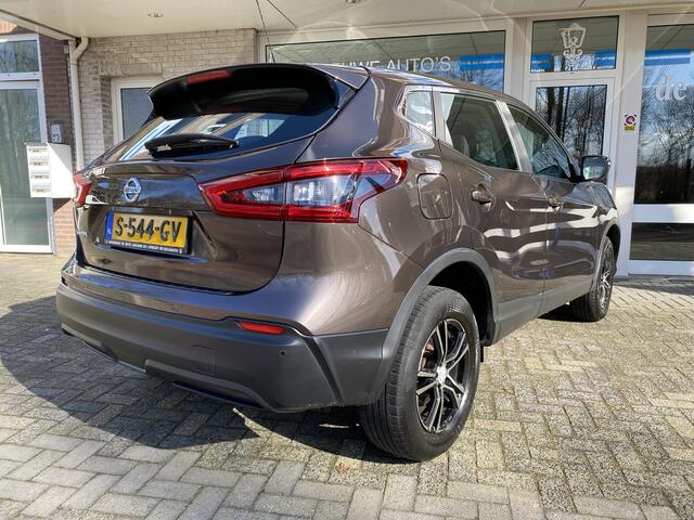 Nissan QASHQAI 1.3 DIG-T Visia Climate contr./Parkeersens. V+A/Cruise contr./Rijstrooksensor/Led verlichting/Multifunction.Stuur/DAB/In hoogte verstbare stoelIsofix/Licht metalen velgen