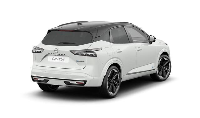 Nissan QASHQAI e-Power 190 N-Design | TWO-TONE | PANORAMADAK | COLD PACK | LEDER/ALCANTARA | ¤ 7.600,- VOORRAADKORTING |