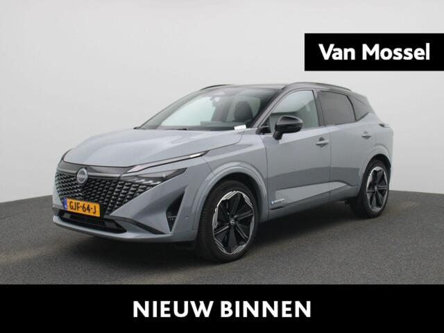 Nissan QASHQAI 1.5 e-Power N-Design 190PK | Automaat | Google Navigatie | Panoramadak | Stoel- en Stuurverwarming | 360 Camera | Apple CarPlay & Android Auto