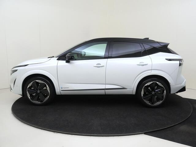 Nissan QASHQAI 1.5 e-Power N-Design | Panorama-dak | 360 Camera | Stoelverwarming | Lederen/alcantara bekleding | Adaptive Cruise Control | Navigatie