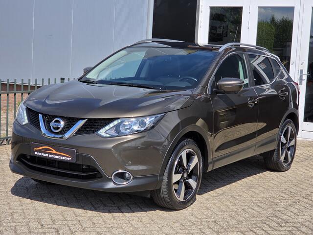 Nissan QASHQAI 1.2 N-Connecta PANORAMADAK|NAVIGATIE|XENON|360' CAMERA|GETINT GLAS|TREKHAAK|DEALER ONDERHOUDEN|1e EIGENAAR Maandag tot Vrijdag geopend van 09.00 tot 20.00 uur en Zaterdag van 09.00 tot 18.00 uur