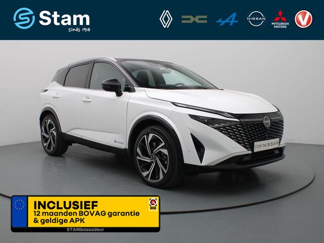 Nissan QASHQAI 1.5 e-Power Tekna Plus BOSE | 360° Camera | Adapt. Cruise | Parkeersens. v+a | Stoel-/stuur-/voorruitverw. | Panoramadak