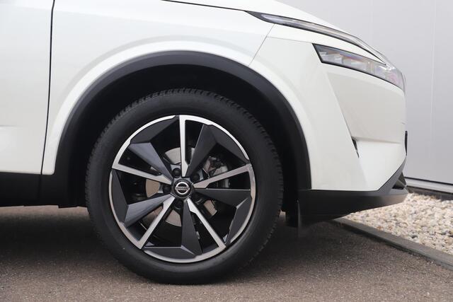 Nissan QASHQAI 1.3 MHEV Xtronic N-Style Automaat Two Tone Parelmoer Wit Keyless 19 inch LMV Navigatie Carplay Android 360 Camera Adaptive Cruise