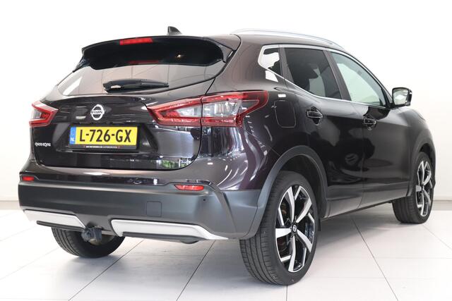 Nissan QASHQAI 1.3 DIG-T 160 Pk. Premium Edition | 360 Camera | Panoramadak | Leder | Stoelverwarming | LED | AppleCarplay AndroidAuto | Trekhaak |