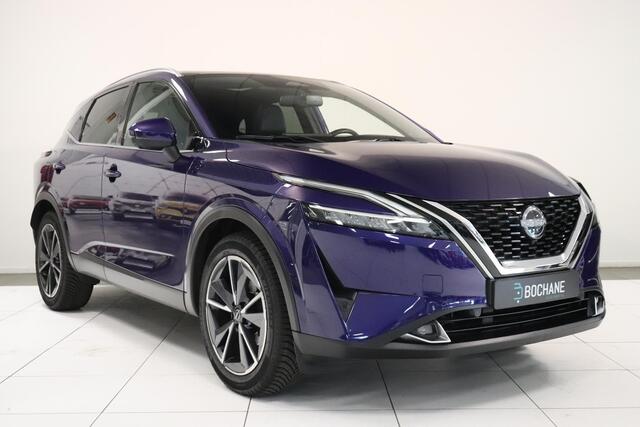 Nissan QASHQAI 1.3 MHEV Xtronic Business Executive | 360 Camera | Leder bekleding | Matrix LED | Panoramadak | Elec Achterklep | Trekhaak |