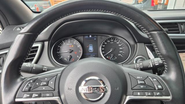 Nissan QASHQAI 1.3 DIG TEKNA + LEDER PANO DAK TREKHAAK 360 CAMERA STOELVERW NAVI CRUISE LV