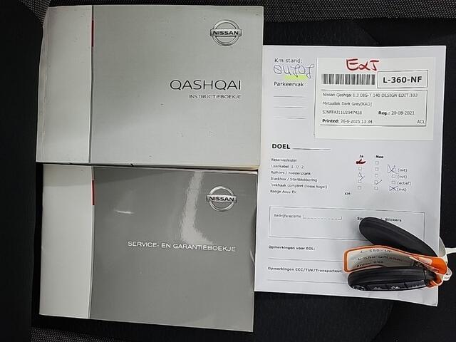 Nissan QASHQAI 1.3 DIG-T Design Edition (141 PK) 2e-Eig. & Dealer-Onderh. BOVAG-Garantie. NL-Auto.