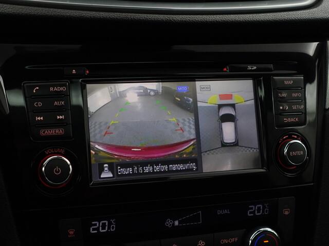 Nissan QASHQAI 1.2 N-Connecta Aut- Panoramadak, Xenon Led, 360 Camera, Sfeerverlichting, Lane Assist, Privacy Glass