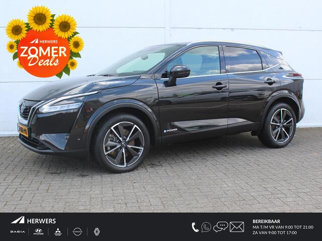 Nissan QASHQAI 1.5 e-Power Tekna / Navigatie + Apple Carplay/Android Auto / Cruise Control Adaptief / Panoramadak / 360* Camera / Keyless Entry & Start /