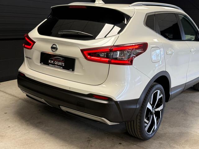 Nissan QASHQAI 1.3 DIG-T Tekna Pano 19Inch Navi 360Cam Cruise Zeer Compleet! Fully Serviced!