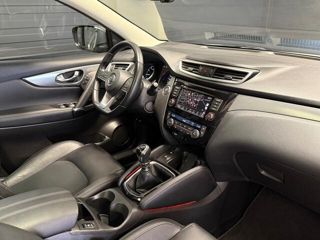 Nissan QASHQAI 1.3 DIG-T Tekna Pano 19Inch Navi 360Cam Cruise Zeer Compleet! Fully Serviced!