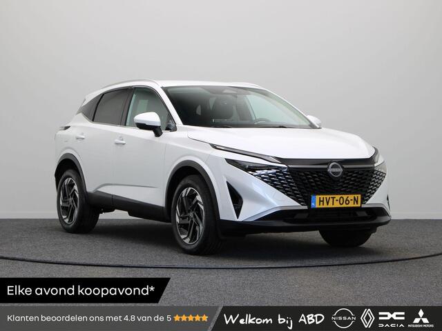 Nissan QASHQAI 1.3 MHEV Xtronic N-Connecta | Automaat | 18" Lichtmetalen Velgen | Stoel, Stuur en Voorruitverwarming | Adaptieve Cruise Control | Keyless Entry |