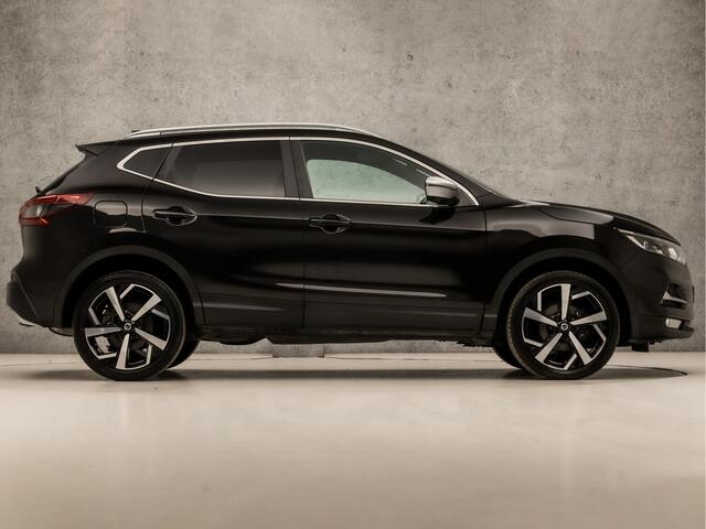 Nissan QASHQAI 1.2 Tekna Sport (PANORAMADAK, APPLE CARPLAY, MEMORY SEATS, LEDER, STOELVERWARMING, 360 CAMERA, ZWART HEMEL, GETINT GLAS, NIEUWE APK, NIEUWSTAAT)