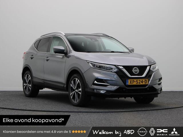 Nissan QASHQAI 1.3 DIG-T Business Edition | Panormadak | Half lederen bekleding | Stoelverwarming | Navigatie | Climate control | Rondomzicht camera |