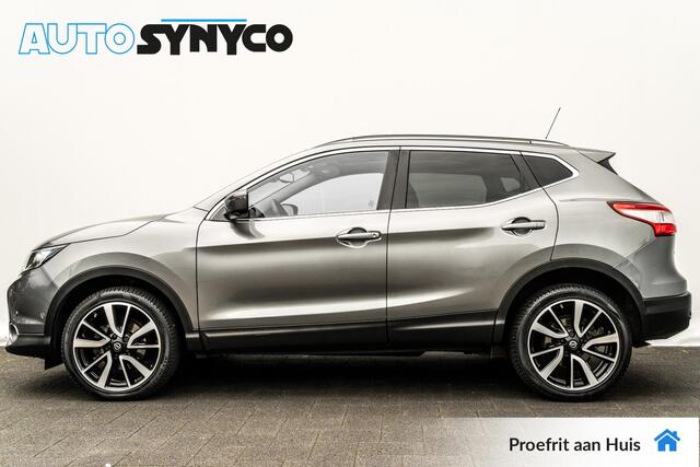 Nissan QASHQAI 1.2 Automaat Tekna | Leder | Gereviseerde bak | Panoramadak | 19 inch LMV | 360 Camera | Trekhaak