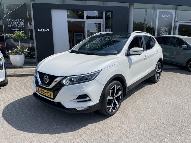 Nissan QASHQAI 1.3 DIG-T Tekna // PanoDak // Leder // Trekhaak // Info 0492-588974
