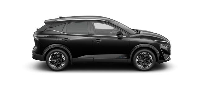 Nissan QASHQAI N-Connecta + Panoramisch glazen dak + Cold Pack e-Power | 12.3" TFT digitale cockpit | Audiosysteem met DAB, Apple Carplay & Android Auto, USB-aansluiting, stuurwielbediening en 6 luidsprekers | Blind Spot Warning & Intervention (BSW + BSI)