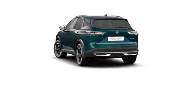 Nissan QASHQAI N-Connecta + Panoramisch glazen dak + Cold Pack e-Power | 12.3" TFT digitale cockpit | Audiosysteem met DAB, Apple Carplay & Android Auto, USB-aansluiting, stuurwielbediening en 6 luidsprekers | Blind Spot Warning & Intervention (BSW + BSI)