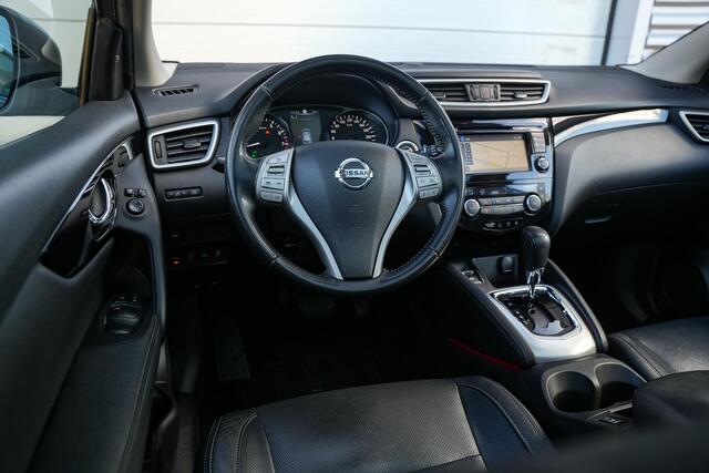 Nissan QASHQAI 1.2 Tekna Pano Navi Camera 19"L.M. Leder Airco Stoelverw.