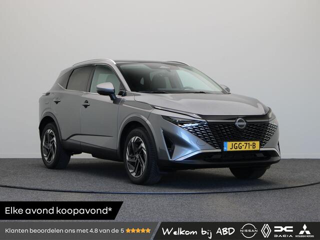 Nissan QASHQAI 158pk MHEV Xtronic N-Connecta | Panoramadak | Stuur, stoel en voorruitverwarming | Headup Display | Elektrische Achterklep |