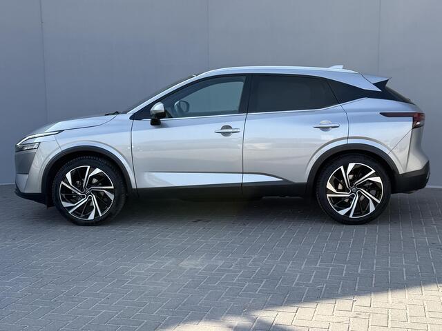 Nissan QASHQAI 1.3 MHEV Xtronic Tekna Plus / Trekhaak ( 1.800 kg ) / All season banden / Apple carplay / Android auto / Lederen bekleding / Bose geluidsinstallatie / Head-up Display