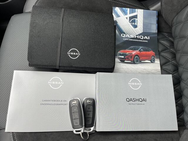 Nissan QASHQAI 1.5 ePower Tekna Plus / NIEUW uit voorraad leverbaar! / Panoramadak / HUD / 360° Camera / Google Maps Navigatie / Stuur- en Stoelverwarming / Voorruitverwarming / Keyless Entry & Start / Massagefunctie / Elektrisch Verstelbare Voorstoelen met geheugenset 