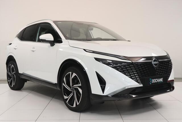 Nissan QASHQAI 1.3 MHEV Xtronic Tekna Plus | 360° Camera | Matrix LED | Panoramadak | Lederen bekleding | AppleCarplay AndroidAuto | Elektr. Stoelen |