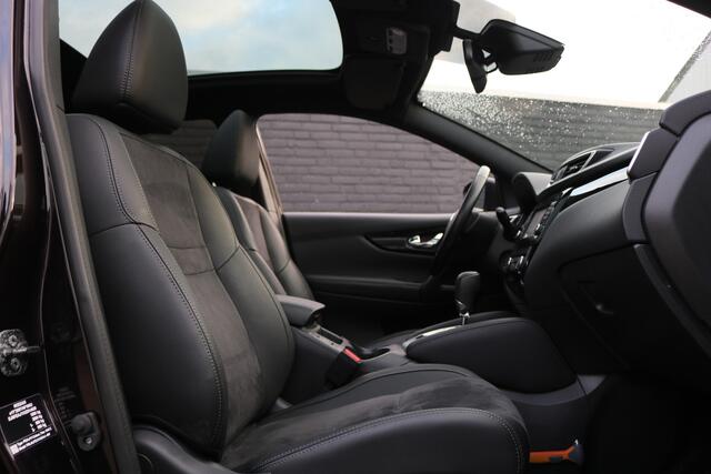 Nissan QASHQAI 1.2 Tekna Aut (112.925Km Orig NL! NAP! Panoramadak Leder Navi/360Camera Keyless 18InchLMV Pdc V+A PrivacyGlass)