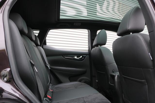 Nissan QASHQAI 1.2 Tekna Aut (112.925Km Orig NL! NAP! Panoramadak Leder Navi/360Camera Keyless 18InchLMV Pdc V+A PrivacyGlass)