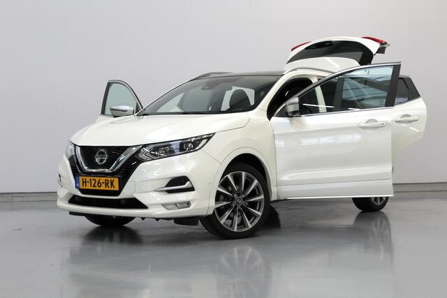 Nissan QASHQAI 1.3 DIG-T Tekna 160PK, AUTOMAAT | PANORAMADAK | VERWAMRDE RUIT/STOELEN | LED | LEER