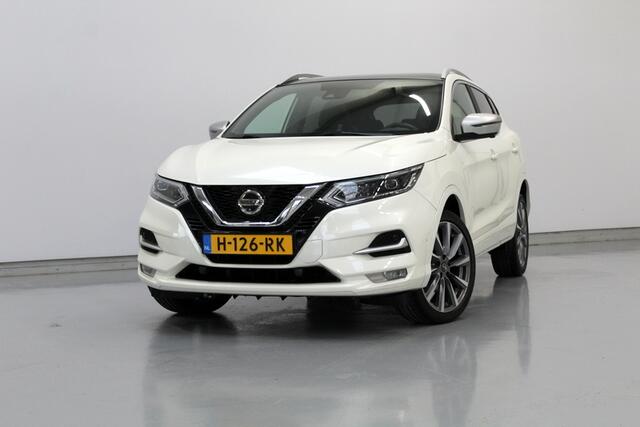 Nissan QASHQAI 1.3 DIG-T Tekna 160PK, AUTOMAAT | PANORAMADAK | VERWAMRDE RUIT/STOELEN | LED | LEER