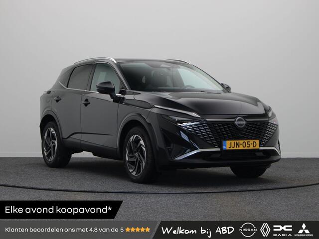 Nissan QASHQAI 158pk MHEV Xtronic N-Connecta | Headup-display | Stoel, stuur en voorruit verwarming | Rondomzicht camera | Elektrische achterklep | Panoramadak |