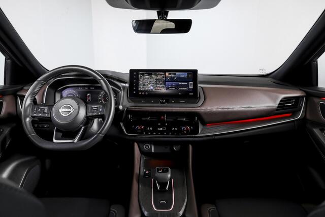 Nissan QASHQAI 1.3 MHEV Xtronic Tekna 158 PK - Automaat | Pano | Dig. Cockpit | Adapt. Cruise | Winterpakket | PDC | 360 Camera | NAV + App. Connect | ECC | DAB | Elek Klep | LM 19" | 1919