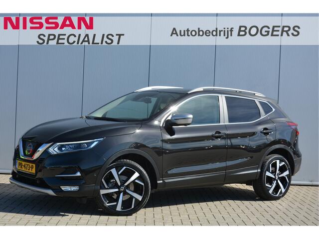 Nissan QASHQAI 1.2 Tekna Navigatie, Panoramadak, Trekhaak, 19"Lm, Half Leder, 360 Camera, LED, Climate Conttrol