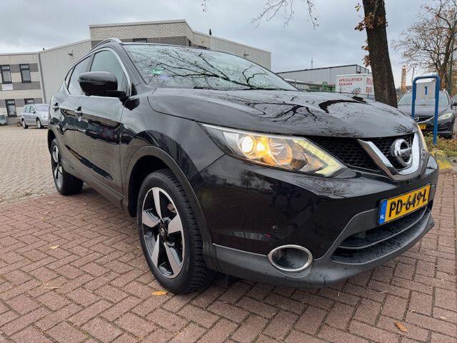 Nissan QASHQAI 1.6 Turbo 164pk N-Vision Airco/ECC,Navigatie,Camera,Panoramadak,Leder/Alcantara Interieur